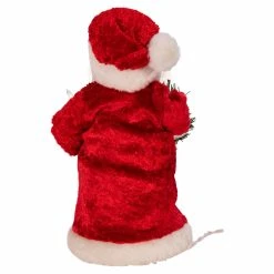 New ✔️ Christmas Tree Toppers Kurt Adler 10 In. 10 Light Santa Tree Topper 💯 -Christmas Ornaments Shop detail2KSA3185