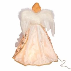 Outlet 🎉 Christmas Tree Toppers Kurt S. Adler UL 10 Light Boho Chic Angel Tree Topper ⭐ -Christmas Ornaments Shop detail2KSA3257