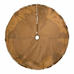 Buy 🎉 Kurt S. Adler, Inc. Christmas Tree Skirts & Collars Kurt Adler 48-Inch Corduroy Cow Print Tree Skirt 🥰 -Christmas Ornaments Shop detail2KSA3295