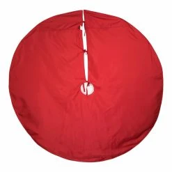 Promo ⭐ Kurt S. Adler, Inc. ✨ Christmas Tree Skirts & Collars Kurt Adler 60-Inch Red And Gold Sequin Embroidered Tree Skirt ✔️ -Christmas Ornaments Shop detail2KSA3374