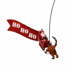 Best Pirce ✔️ Kurt S. Adler, Inc. 🎁 Christmas Tree Toppers Kurt Adler 19.7-Inch LED Star Tree Topper With Rotating Santa 🛒 -Christmas Ornaments Shop detail2KSA3618