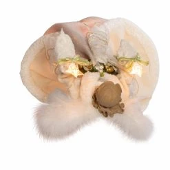 Cheap 🤩 Christmas Tree Toppers Kurt S. Adler UL 10 Light Ivory And Gray Angel Tree Topper 🧨 -Christmas Ornaments Shop detail3KSA3259