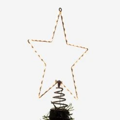Promo 🥰 Christmas Tree Toppers Kurt Adler Metal Lighted LED Star Tree Topper ❤️ -Christmas Ornaments Shop detail4KSA3188