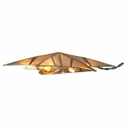 Best Pirce ⌛ Christmas Tree Toppers Kurt Adler 9 In. 10 Light 8 Point Gold Capiz Star Tree Topper 🔔 -Christmas Ornaments Shop detail4KSA3190