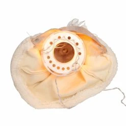 Cheap 🤩 Christmas Tree Toppers Kurt S. Adler UL 10 Light Ivory And Gray Angel Tree Topper 🧨 -Christmas Ornaments Shop detail4KSA3259