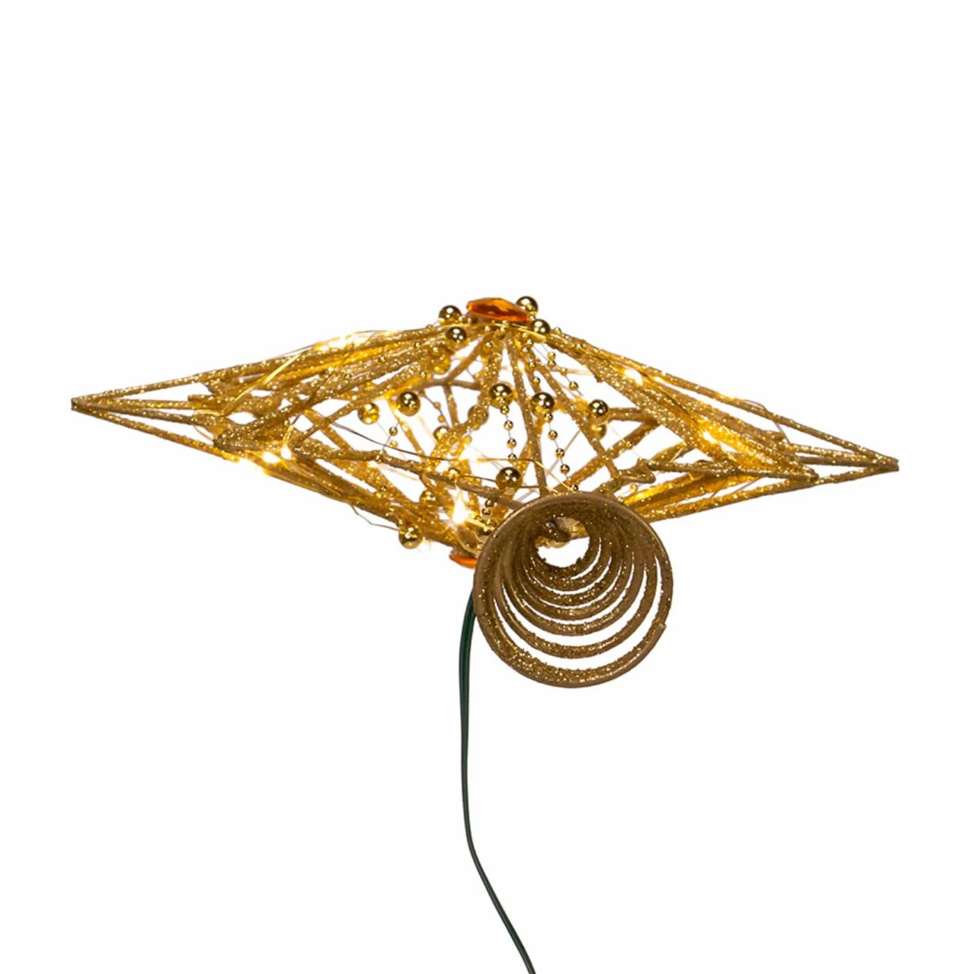 Hot Sale 💯 Kurt S. Adler, Inc. 😍 Christmas Tree Toppers Kurt Adler 15.5-Inch 30-Light Fairy Light Gold Star Treetop ❤️ 8 Hot Sale 💯 Kurt S. Adler, Inc. 😍 Christmas Tree Toppers Kurt Adler 15.5-Inch 30-Light Fairy Light Gold Star Treetop ❤️ - Image 6