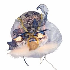 Deals 😍 Kurt S. Adler, Inc. 😉 Christmas Tree Toppers Kurt Adler 12-Inch UL 10-Light Delft Blue With Gold Angel Tree Topper ✨ -Christmas Ornaments Shop detail4KSA3623