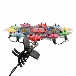 Outlet 👍 Kurt S. Adler, Inc. Christmas Tree Toppers Kurt Adler 11-Inch 11-Light Multi-Color Retro Reflector Tree Topper ✨ -Christmas Ornaments Shop detail5KSA3338