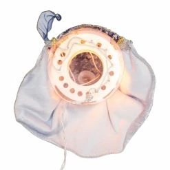 Deals 😍 Kurt S. Adler, Inc. 😉 Christmas Tree Toppers Kurt Adler 12-Inch UL 10-Light Delft Blue With Gold Angel Tree Topper ✨ -Christmas Ornaments Shop detail5KSA3623