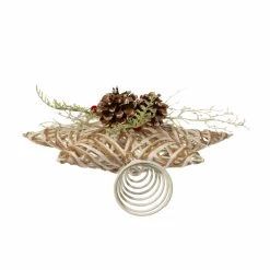 Buy 👍 Kurt S. Adler, Inc. ❄ Christmas Tree Toppers Kurt Adler 12-Inch Metal And Natural ❄ Christmas Tree Topper ⭐ -Christmas Ornaments Shop detail5KSA3624