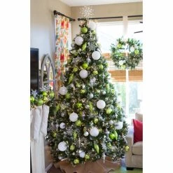 Best reviews of 🧨 Metallic Ornaments Vickerman 7 In. Silver Finial 4 Finish Assorted - Set Of 8 👍 -Christmas Ornaments Shop detailVKR922