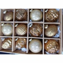 Coupon ✔️ Green Ornaments Northlight Assorted Distressed Finish Glass ⌛ Christmas Ornament - Set Of 12 👏 -Christmas Ornaments Shop inuseGORD2971