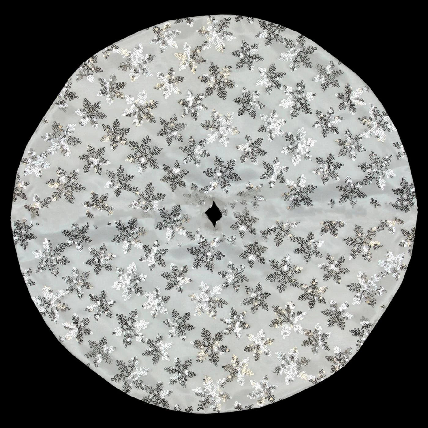 Top 10 โจ Christmas Tree Skirts & Collars Northlight 20 In. Sequined Snowflakes Mini Christmas Tree Skirt ๐ 4 Top 10 โจ Christmas Tree Skirts & Collars Northlight 20 In. Sequined Snowflakes Mini Christmas Tree Skirt ๐ - Image 2