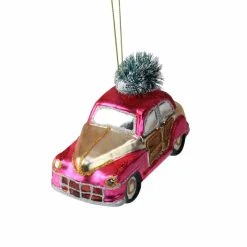 Deals 🌟 Multicolored Ornaments Northlight 4.75 Festive Glittered Car With Christmas Tree Christmas Ornament 🤩 -Christmas Ornaments Shop inuseGORD4137