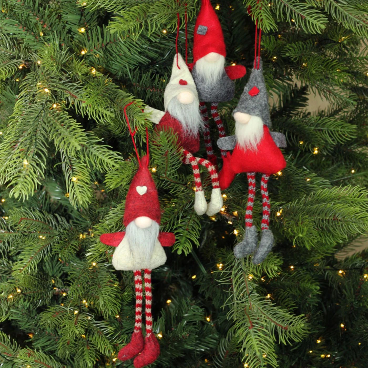 Discount ๐ Colorful Ornaments Northlight 8 In. 4 Piece Plush Gnome ๐ Christmas Ornament Set โค๏ธ 4 Discount ๐ Colorful Ornaments Northlight 8 In. 4 Piece Plush Gnome ๐ Christmas Ornament Set โค๏ธ - Image 2