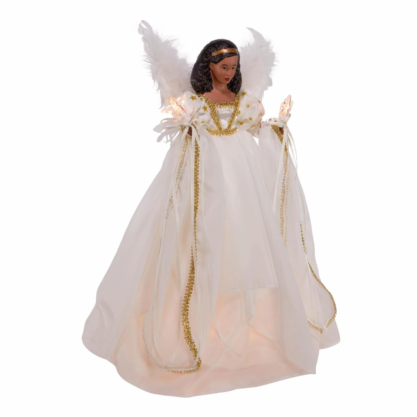 Coupon 𧨠Christmas Tree Toppers Kurt S. Adler UL 10 Light Black Angel Tree Topper ⨠4 Coupon 𧨠Christmas Tree Toppers Kurt S. Adler UL 10 Light Black Angel Tree Topper ⨠- Image 2