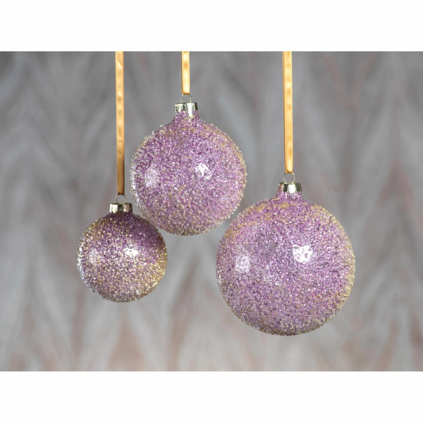 New ๐ฏ All Other Brands Yellow Ornaments Beaded Holiday Ball Ornament - Set Of 6 ๐ 4 New ๐ฏ All Other Brands Yellow Ornaments Beaded Holiday Ball Ornament - Set Of 6 ๐ - Image 2