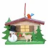 Deals 👍 Alexander Taron Green Ornaments Christian Ulbricht Cottage With Snowman And Deer Ornament 😉
