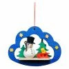 Hot Sale 🧨 Alexander Taron Green Ornaments Christian Ulbricht Snowman In Blue Cloud Ornament 😍 -Christmas Ornaments Shop masterATI1307