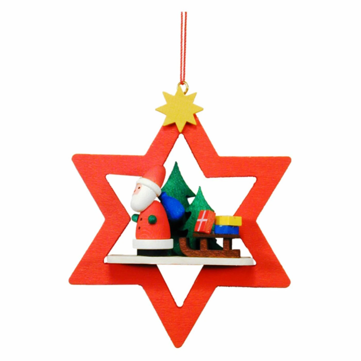 Wholesale โจ Alexander Taron Yellow Ornaments Christian Ulbricht Santa With Sled In Red Star Ornament ๐ 3 Wholesale โจ Alexander Taron Yellow Ornaments Christian Ulbricht Santa With Sled In Red Star Ornament ๐