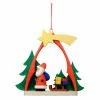 Flash Sale 🧨 Alexander Taron Yellow Ornaments Christian Ulbricht Santa With Sled In Arch Ornament ⭐ -Christmas Ornaments Shop masterATI1312