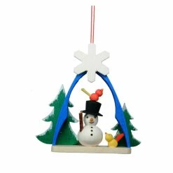 Top 10 ✨ Alexander Taron White Ornaments Christian Ulbricht Snowman In Arch Ornament ⌛