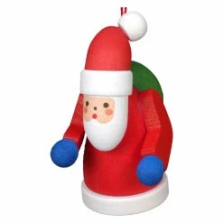 Deals ⌛ Alexander Taron Green Ornaments Christian Ulbricht Santa Tree And Present Ornament 🔔