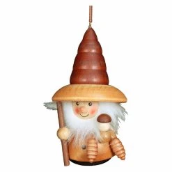 New ⌛ Alexander Taron Brown Ornaments Christian Ulbricht 4 In. Woodsman Ornament 🔔