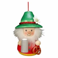 Cheapest 🎁 Alexander Taron White Ornaments Christian Ulbricht 3.25 In. Bavarian Ornament 🌟