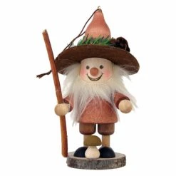 Hot Sale 🥰 Brown Ornaments Christian Ulbricht 4.5 In. Mushroom Man Ornament 🌟