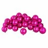 Hot Sale 🌟 Pink Ornaments Northlight Shiny Pink Magenta Shatterproof Christmas Ball Ornament - Set Of 12 💯 -Christmas Ornaments Shop masterGORD1090