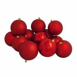 Outlet 🥰 Purple Ornaments Northlight Shatterproof ⭐ Christmas Ball Ornaments - Set Of 12 ✨