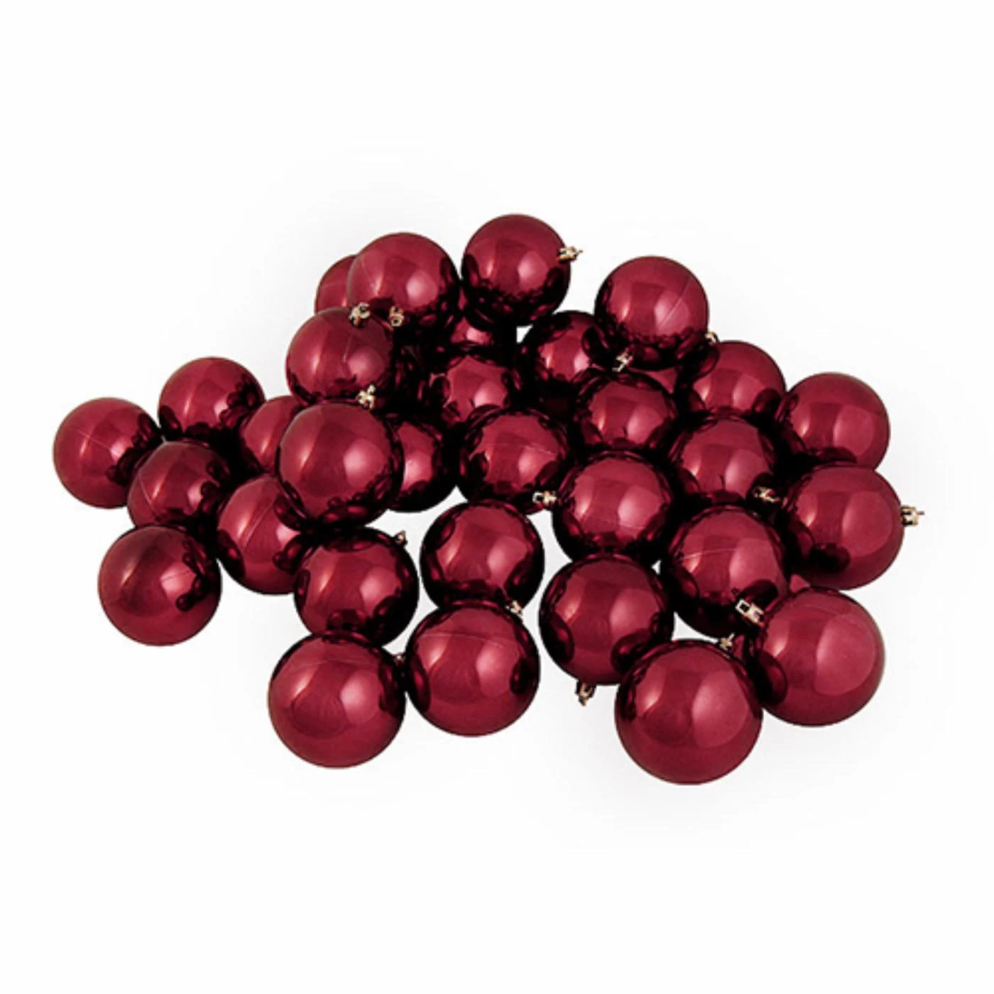 Cheap 😀 Burgundy Ornaments Northlight Shatterproof UV Resistant Christmas Ball - Set Of 12 🔔 3 Cheap 😀 Burgundy Ornaments Northlight Shatterproof UV Resistant Christmas Ball - Set Of 12 🔔