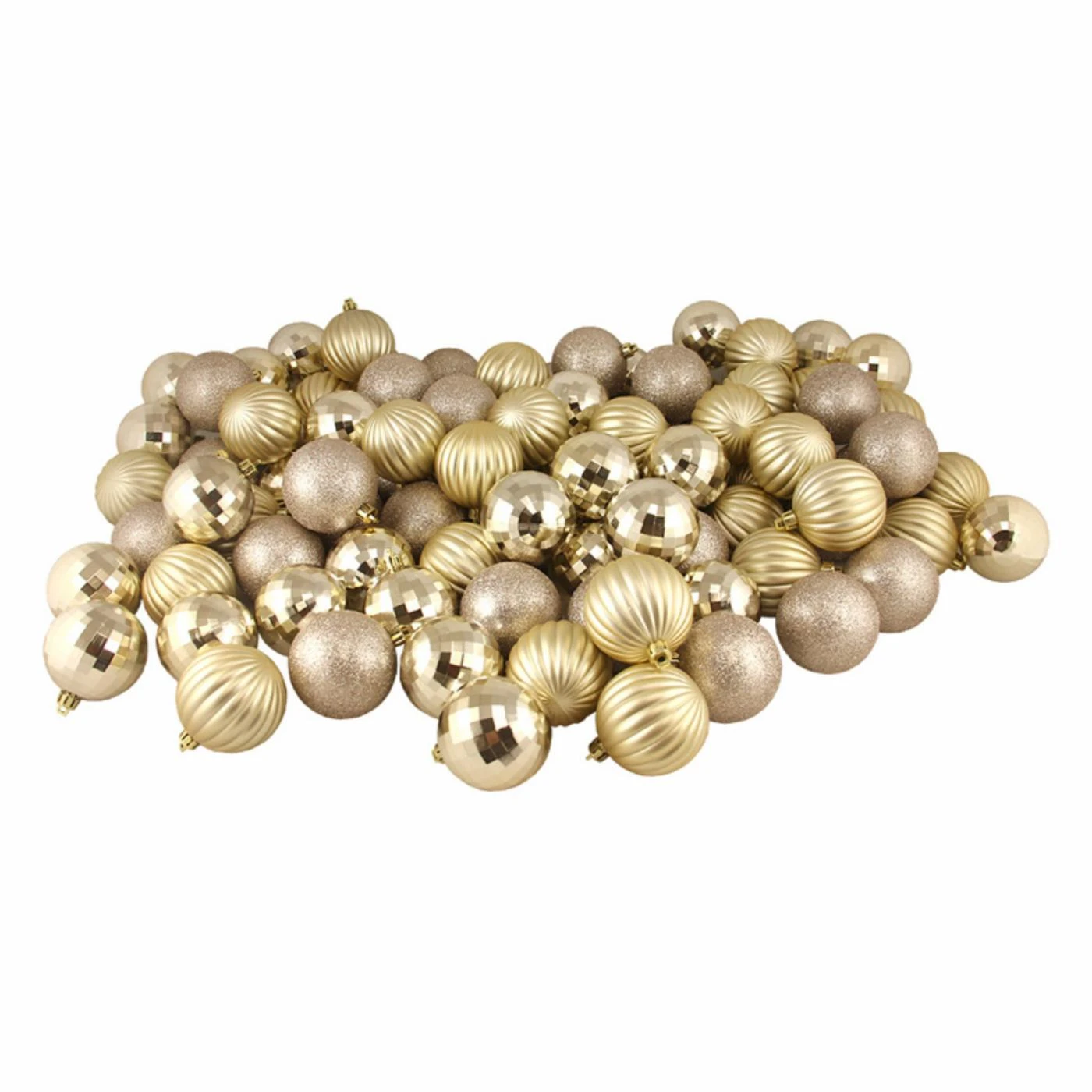 Hot Sale 🔥 Yellow Ornaments Northlight Champagne Gold Shatterproof Christmas Ball Ornaments - Set Of 100 🔥 3 Hot Sale 🔥 Yellow Ornaments Northlight Champagne Gold Shatterproof Christmas Ball Ornaments - Set Of 100 🔥