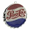 Promo 💯 Red Ornaments Northlight Classic Pepsi-Cola Bottle Cap Christmas Ornament With European Crystals 🎁