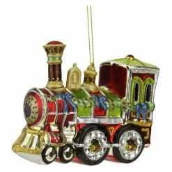 Best deal ✔️ Multicolored Ornaments Northlight Multicolor Glass Train 💯 Christmas Ornament ❤️