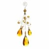 New 🎉 Yellow Ornaments Allstate Faceted Beaded Teardrop Scrolling ⌛ Christmas Ornament ❤️ -Christmas Ornaments Shop masterGORD2508
