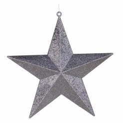 Brand new ⌛ Metallic Ornaments Vickerman Commercial Size Glitter Star 🥰 Christmas Ornament ⌛