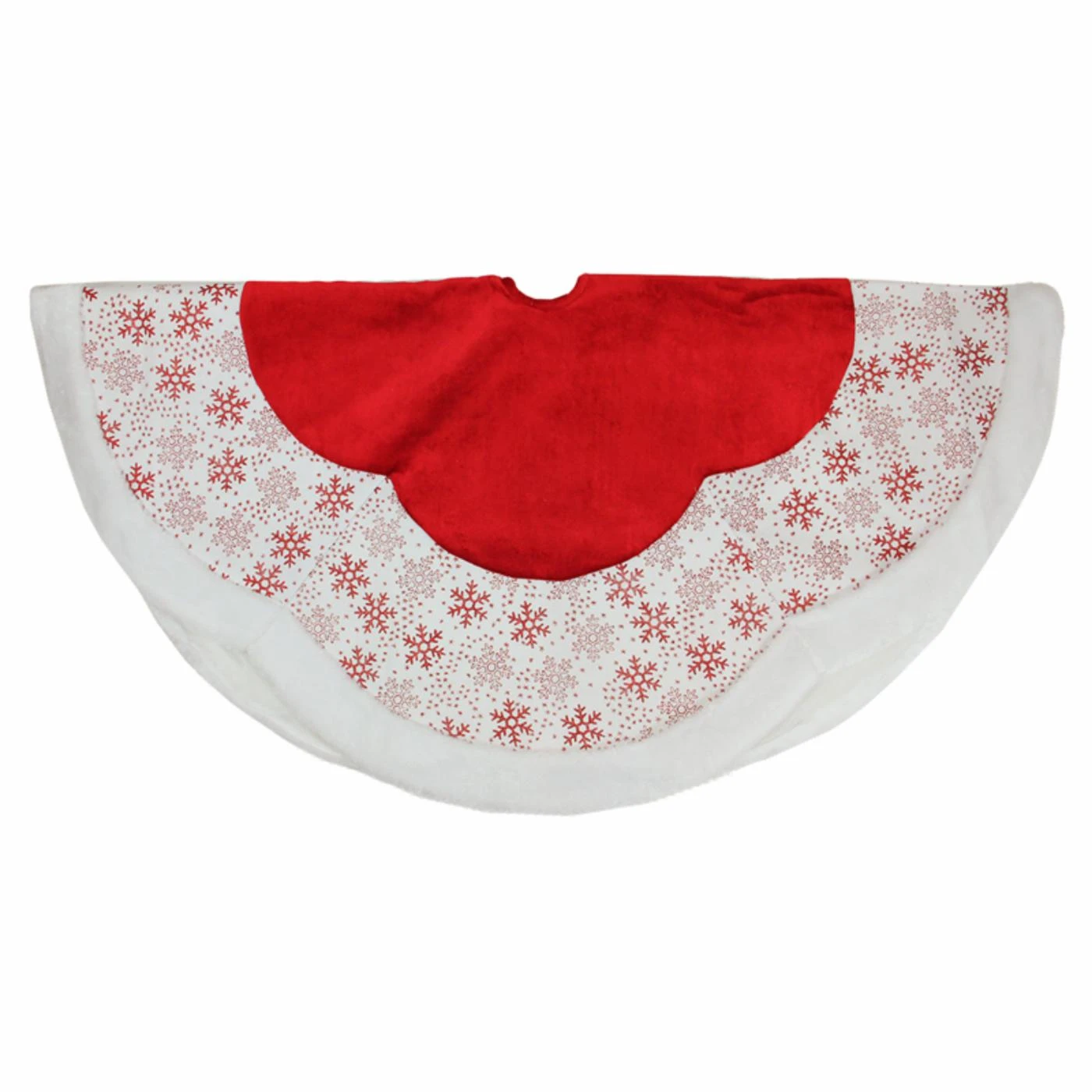 Flash Sale ๐ Christmas Tree Skirts & Collars Northlight 48 In. Country Cabin Glitter Snowflake Scallop Christmas Tree Skirt With Faux Fur Border ๐ 3 Flash Sale ๐ Christmas Tree Skirts & Collars Northlight 48 In. Country Cabin Glitter Snowflake Scallop Christmas Tree Skirt With Faux Fur Border ๐