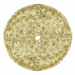 Top 10 ✨ Christmas Tree Skirts & Collars Northlight 20 In. Sequined Snowflakes Mini Christmas Tree Skirt 🎁
