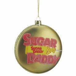 Flash Sale 🎁 Yellow Ornaments Northlight Candy Lane Sugar Daddy Lollipop Christmas Disc Ornament 🔔
