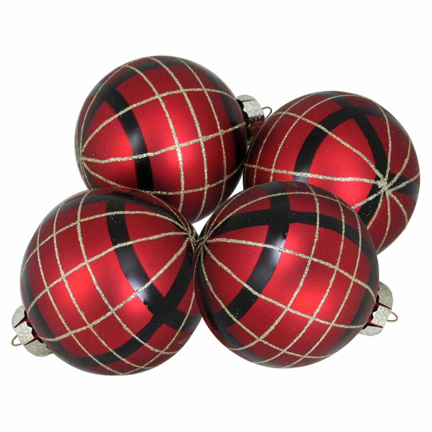 Flash Sale βοΈ Yellow Ornaments Northlight Black And Gold Glitter Stripes On Red Glass Ball π₯ Christmas Ornaments - Set Of 4 βοΈ 3 Flash Sale βοΈ Yellow Ornaments Northlight Black And Gold Glitter Stripes On Red Glass Ball π₯ Christmas Ornaments - Set Of 4 βοΈ