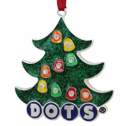 Best Sale 🔔 Multicolored Ornaments Northlight 3 In. Silver Plated DOTS Candy Christmas Tree Ornament 😀