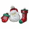 New ๐ White Ornaments Northlight 3 Piece Santa Mitten And Stocking Ornament Set ๐ 1 New ๐ White Ornaments Northlight 3 Piece Santa Mitten And Stocking Ornament Set ๐ -Christmas Ornaments Shop masterGORD3712