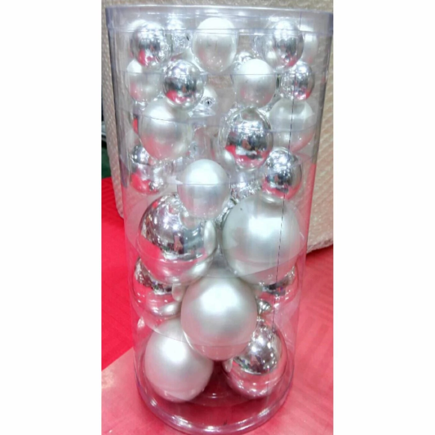 Cheap 😍 Metallic Ornaments Northlight 40 Piece Silver Ball Ornament Set 🛒 3 Cheap 😍 Metallic Ornaments Northlight 40 Piece Silver Ball Ornament Set 🛒