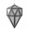 Coupon ⭐ Metallic Ornaments Northlight 5.5 In. Mirrored Geometric Drop Ornament ⌛ -Christmas Ornaments Shop masterGORD3732