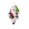 Flash Sale ✨ Multicolored Ornaments Northlight 6 In. Festive Fur And Glitter Santa Claus 🎉 Christmas Ornament 🥰 -Christmas Ornaments Shop masterGORD4132