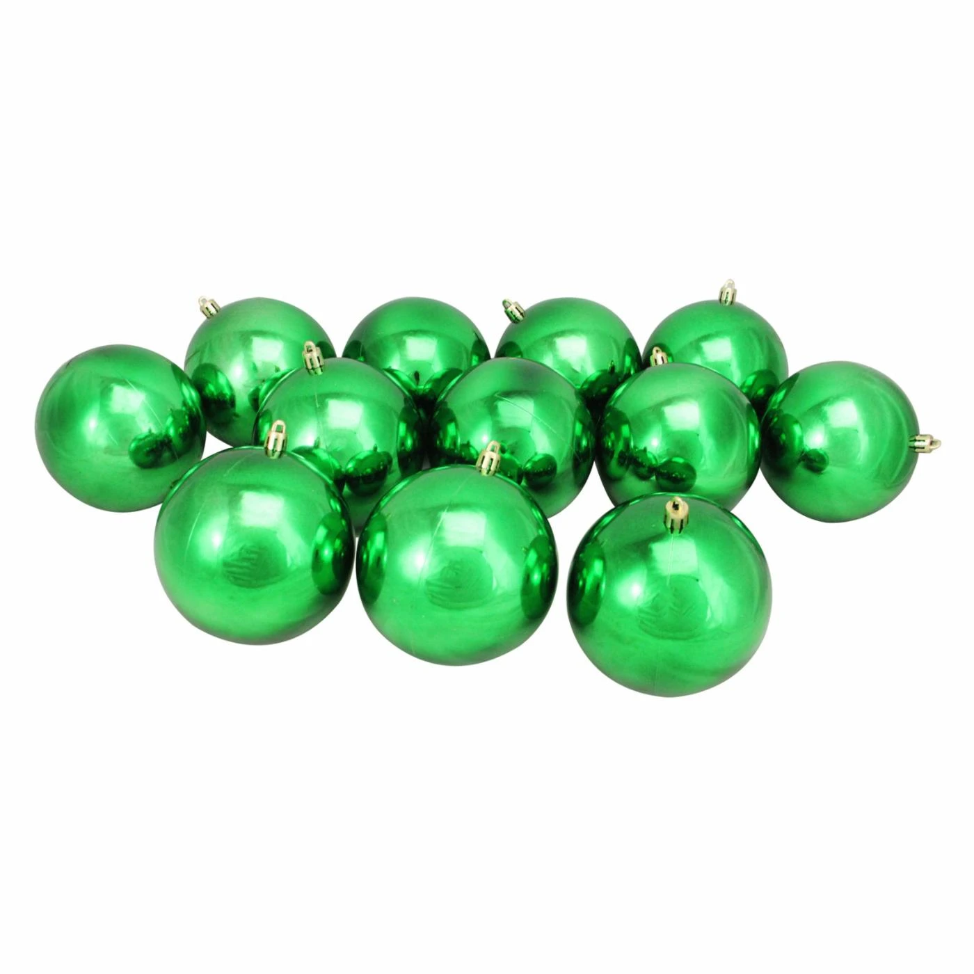 Promo ๐ Green Ornaments Northlight 4 In. Shiny Shatterproof โญ Christmas Ball Ornaments - Set Of 12 โ 3 Promo ๐ Green Ornaments Northlight 4 In. Shiny Shatterproof โญ Christmas Ball Ornaments - Set Of 12 โ