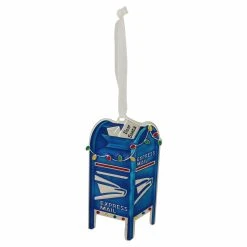 Coupon 🎁 Metallic Ornaments Northlight Express Mail Box Ornament 🥰