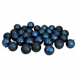 Deals 🎉 Brown Ornaments Northlight 32 Piece 3.25 In. Shatterproof 🛒 Christmas Ball Ornament Set ⭐